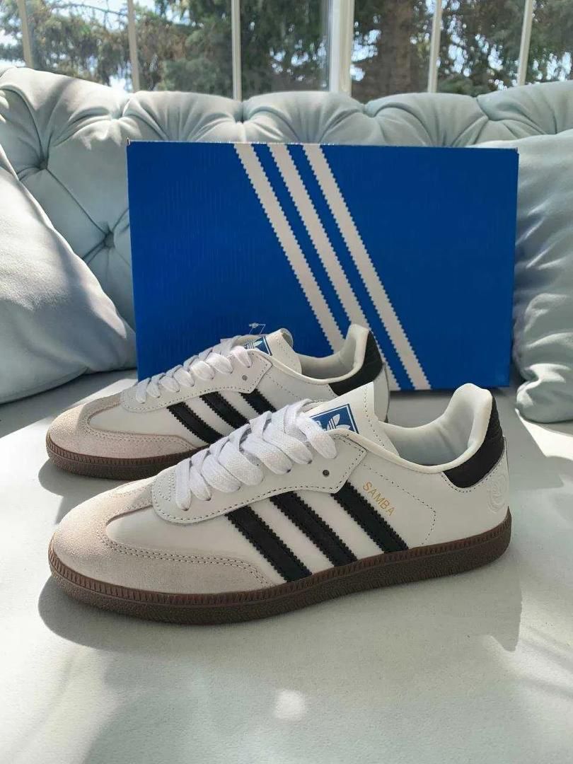 Adidas Samba (White & Black)