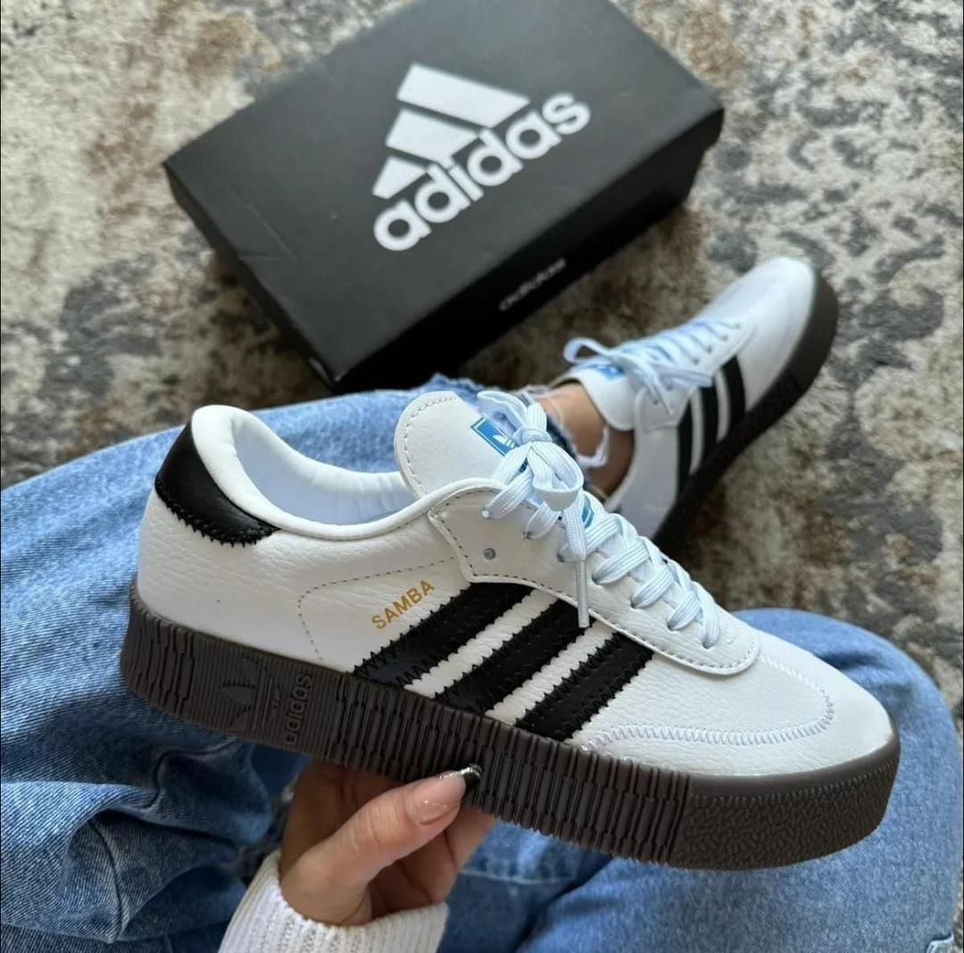 Adidas Samba High (White)