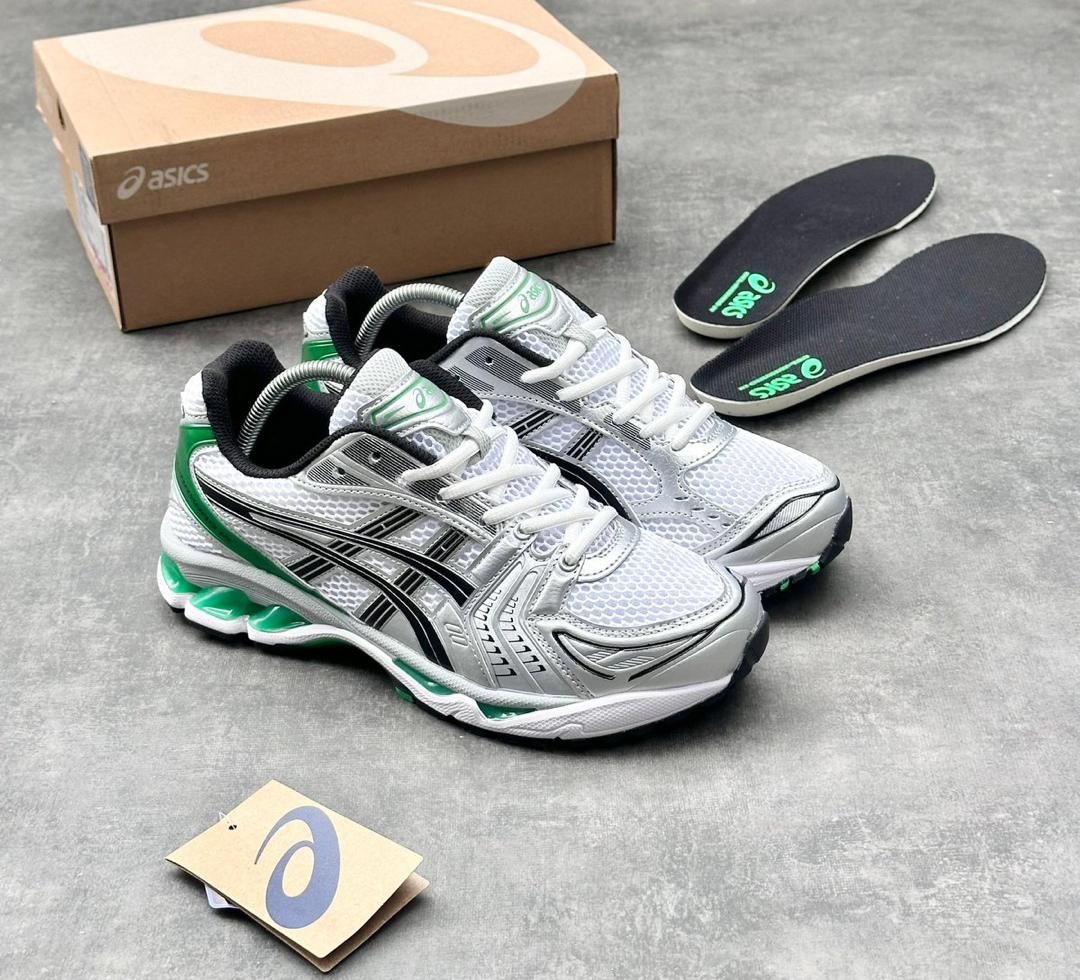ASICS Sneakers (White & Green)