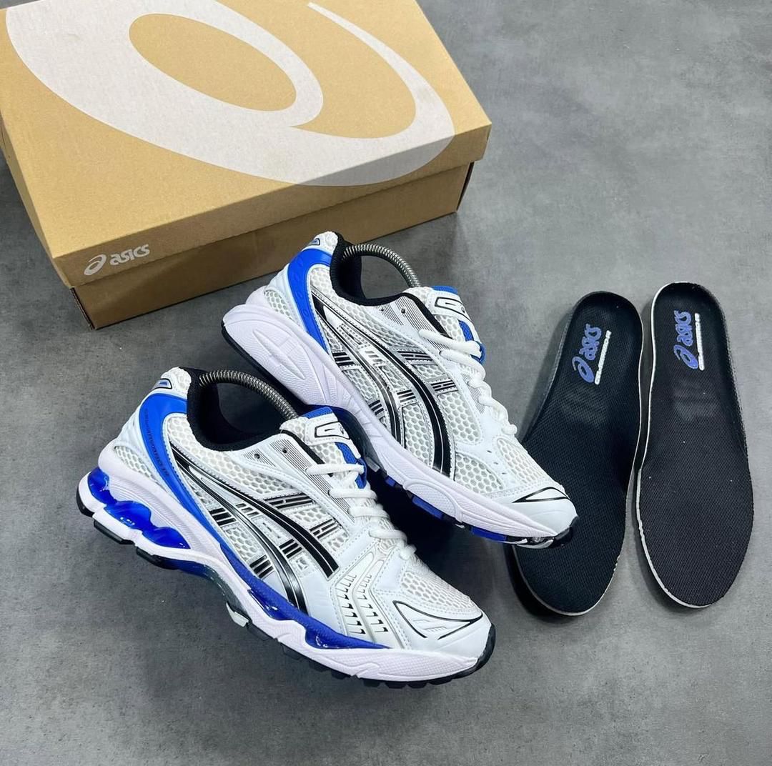 ASICS Sneakers (White & Blue)