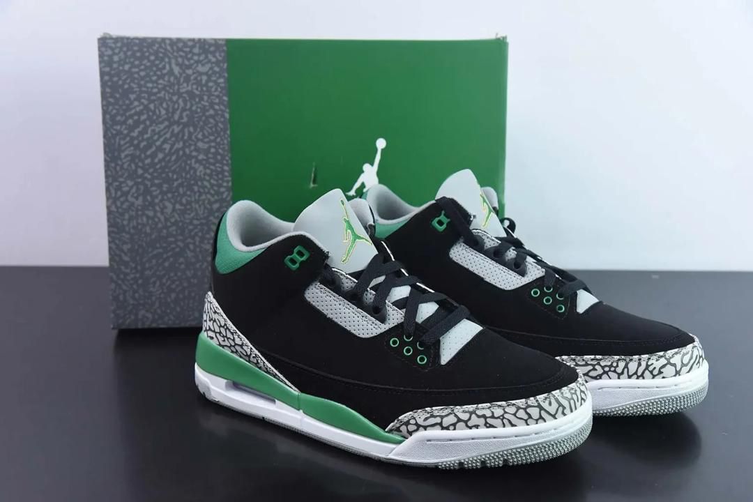 Jordan 3 Rethro (B & G & W)