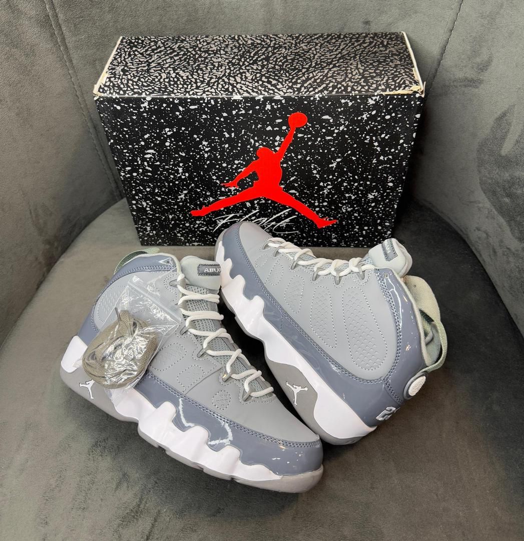Jordan 9 (Ash & Grey & W)