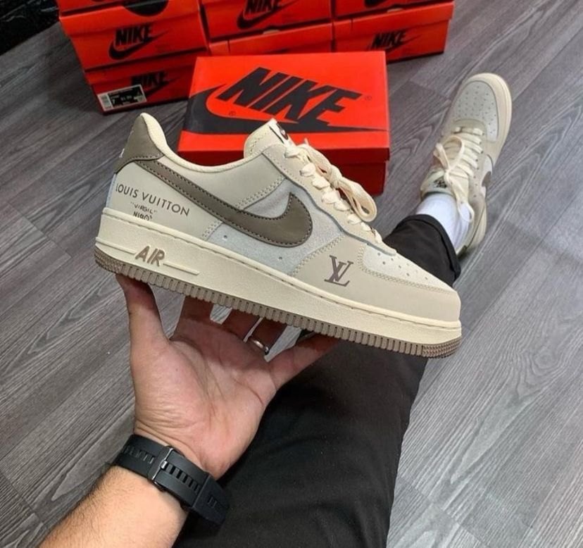 Nike Air Force and Louis Vuitton