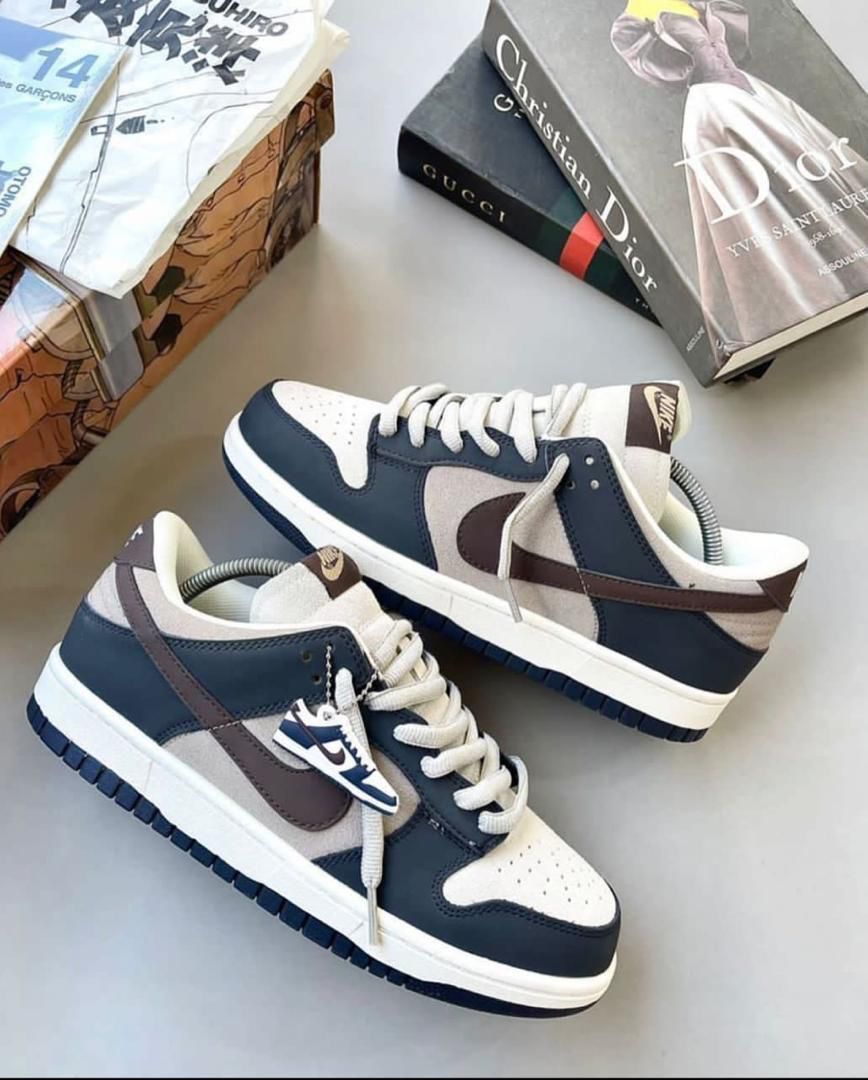 Nike SB Dunks (Blue Black & W & Grey)