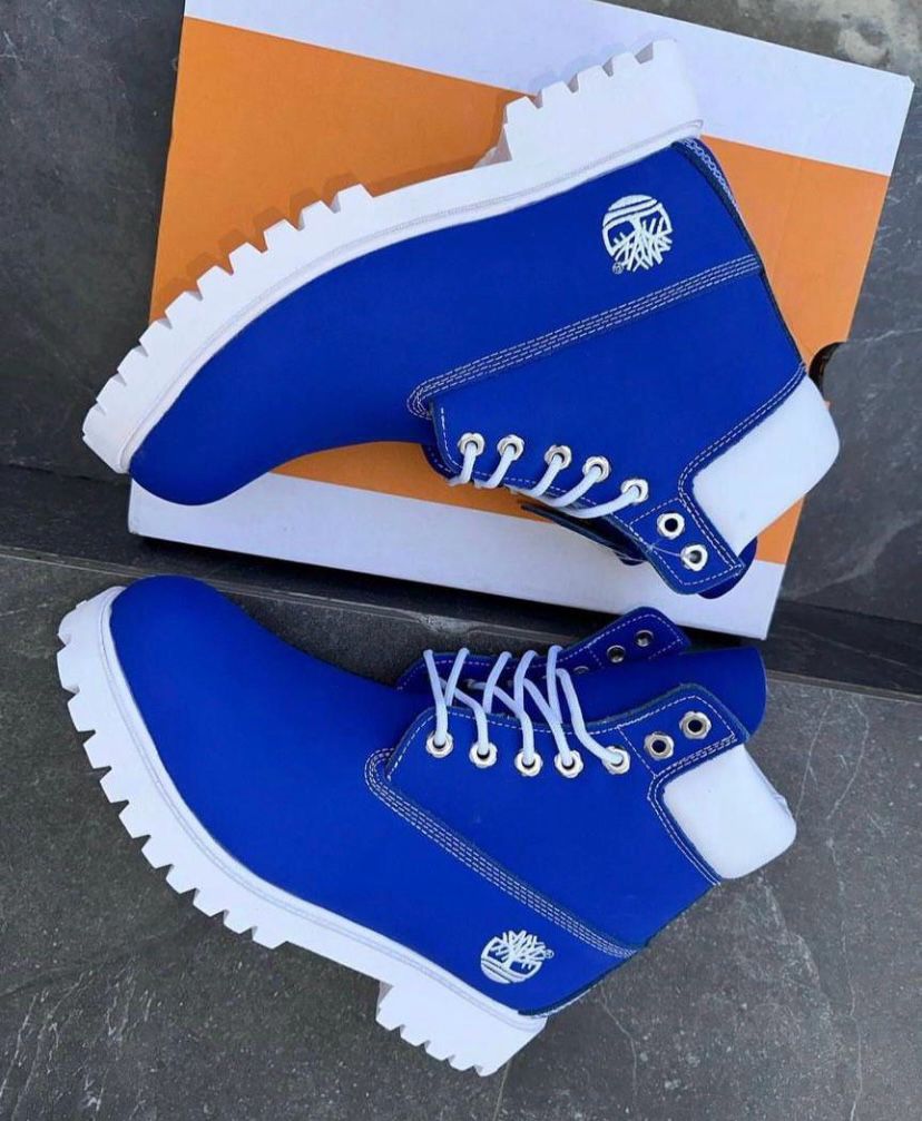 Timberland Combat (Blue & White)
